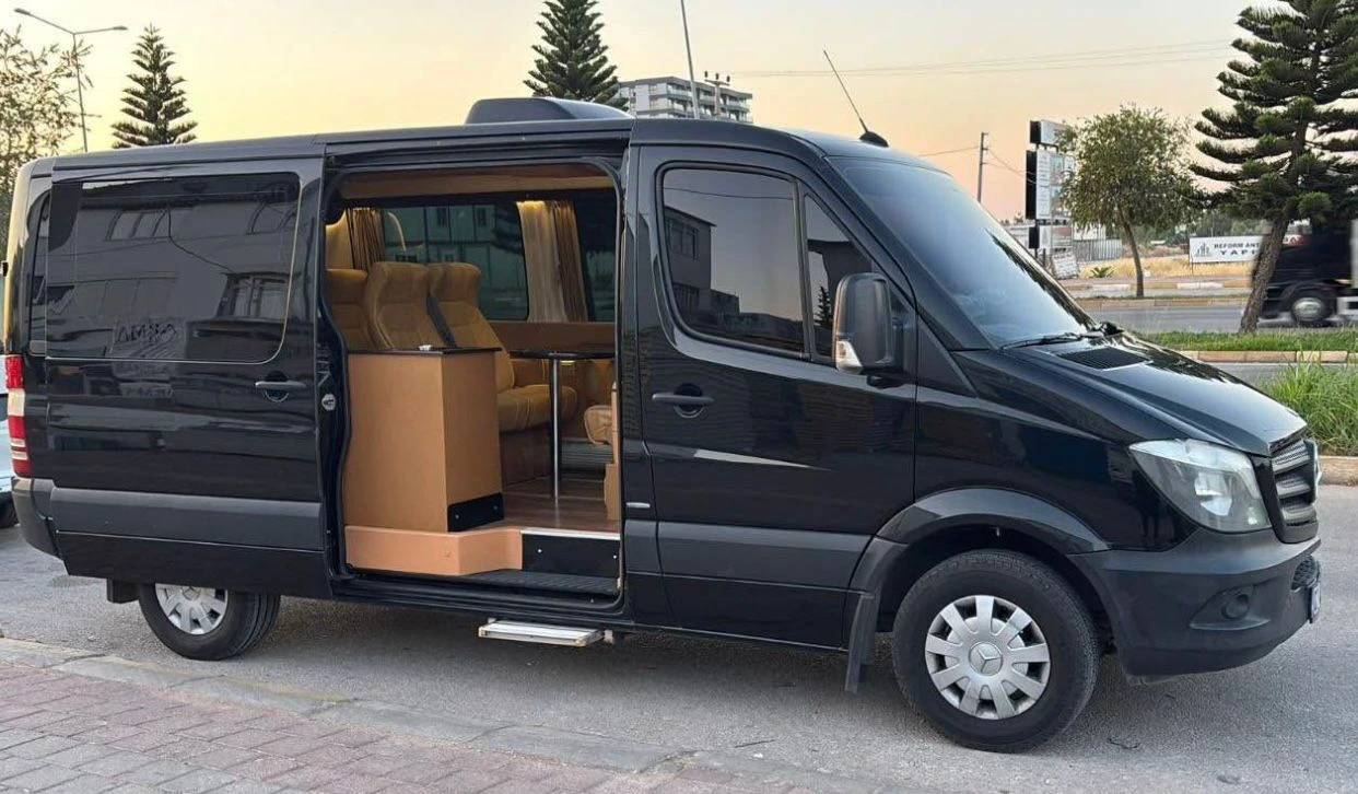 Group Sprinter minibus airport transfer Antalya